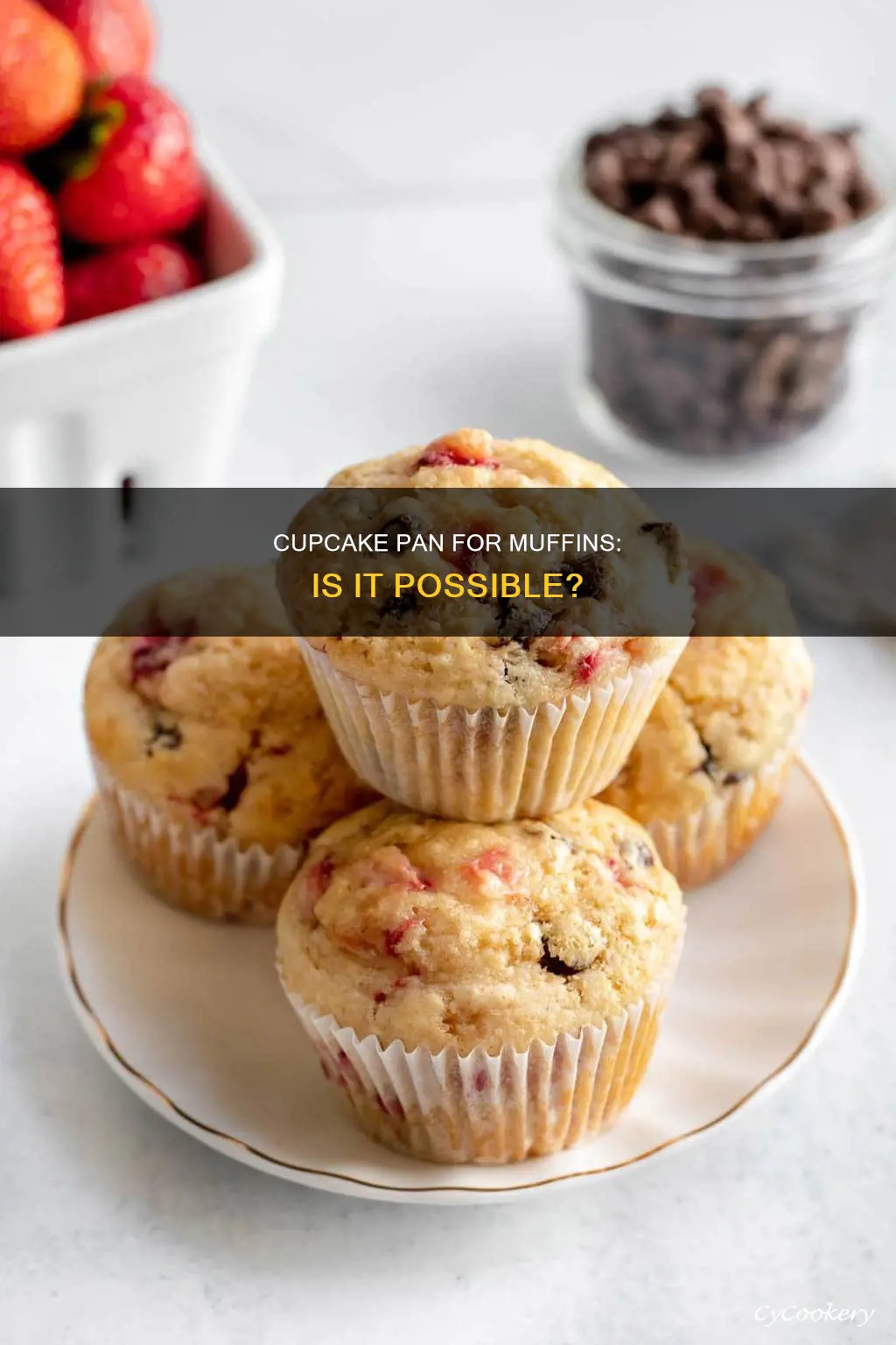 can you use a cupcake pan for muffins
