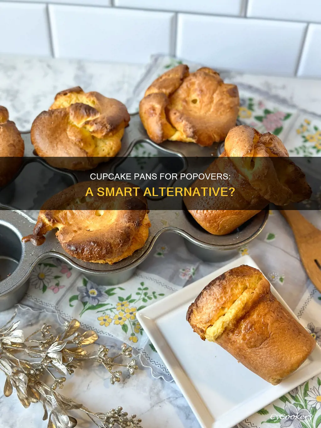 can you use a cupcake pan for popovers