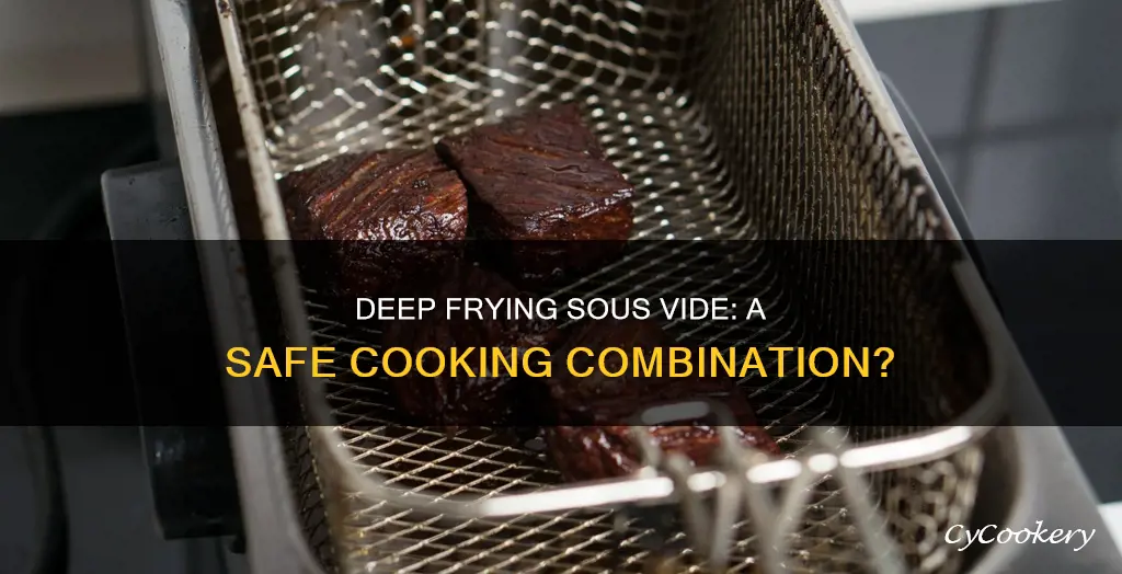 can you use a deep fryer for sous vide