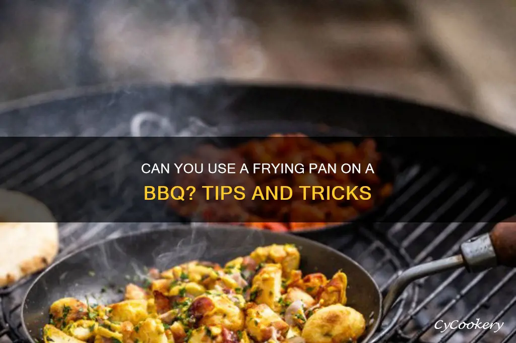 can you use a frying pan on a bbq