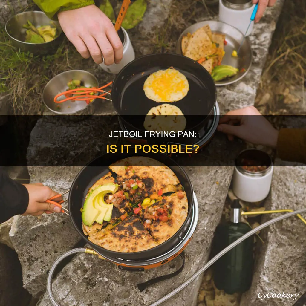 can you use a frying pan on a jetboil