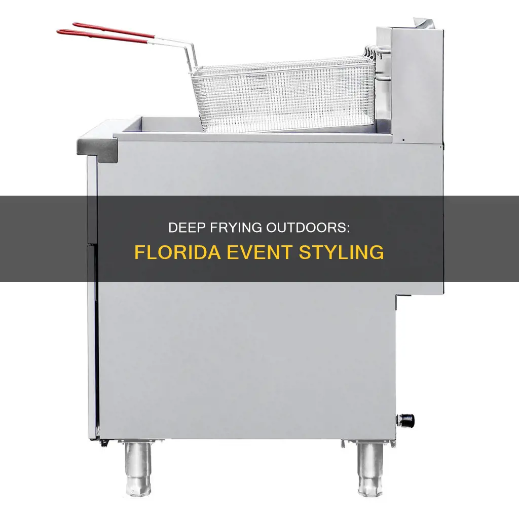 can you use a gas deep fryer in florida events