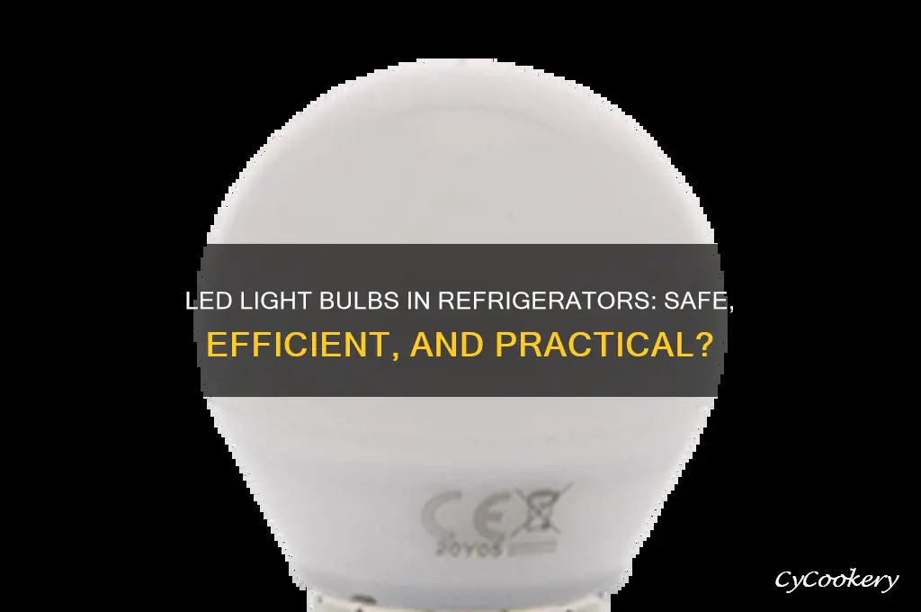 can you use a led light bulb in a refrigerator
