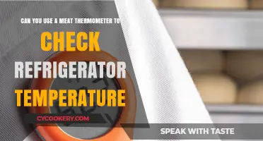 Using a Meat Thermometer to Verify Your Fridge's Temperature Accuracy