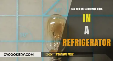 Can Regular Light Bulbs Safely Replace Fridge Bulbs?