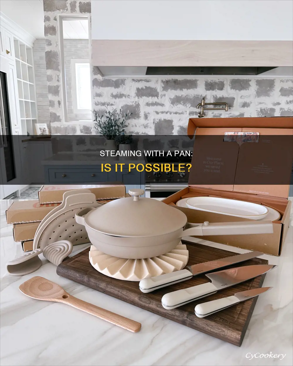 can you use a pan to steam