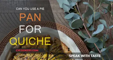 Pie Pan for Quiche: Is It Possible?