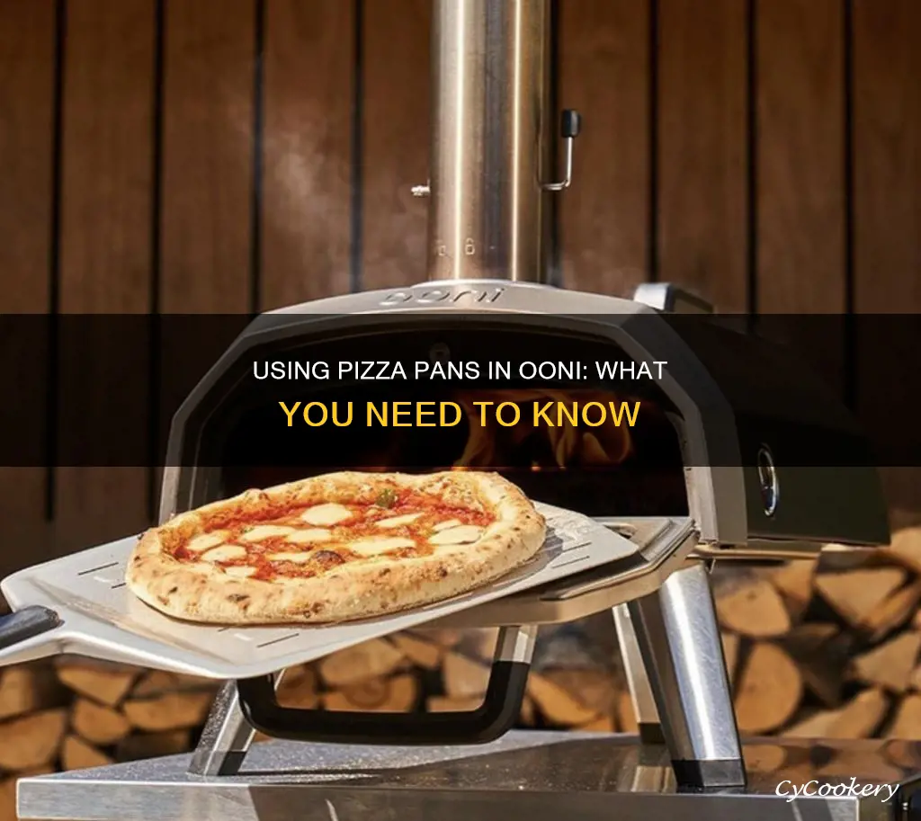 can you use a pizza pan in an ooni
