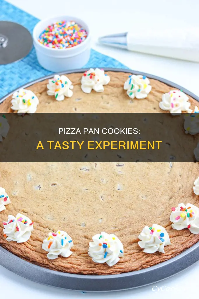 can you use a pizza pan to bake cookies