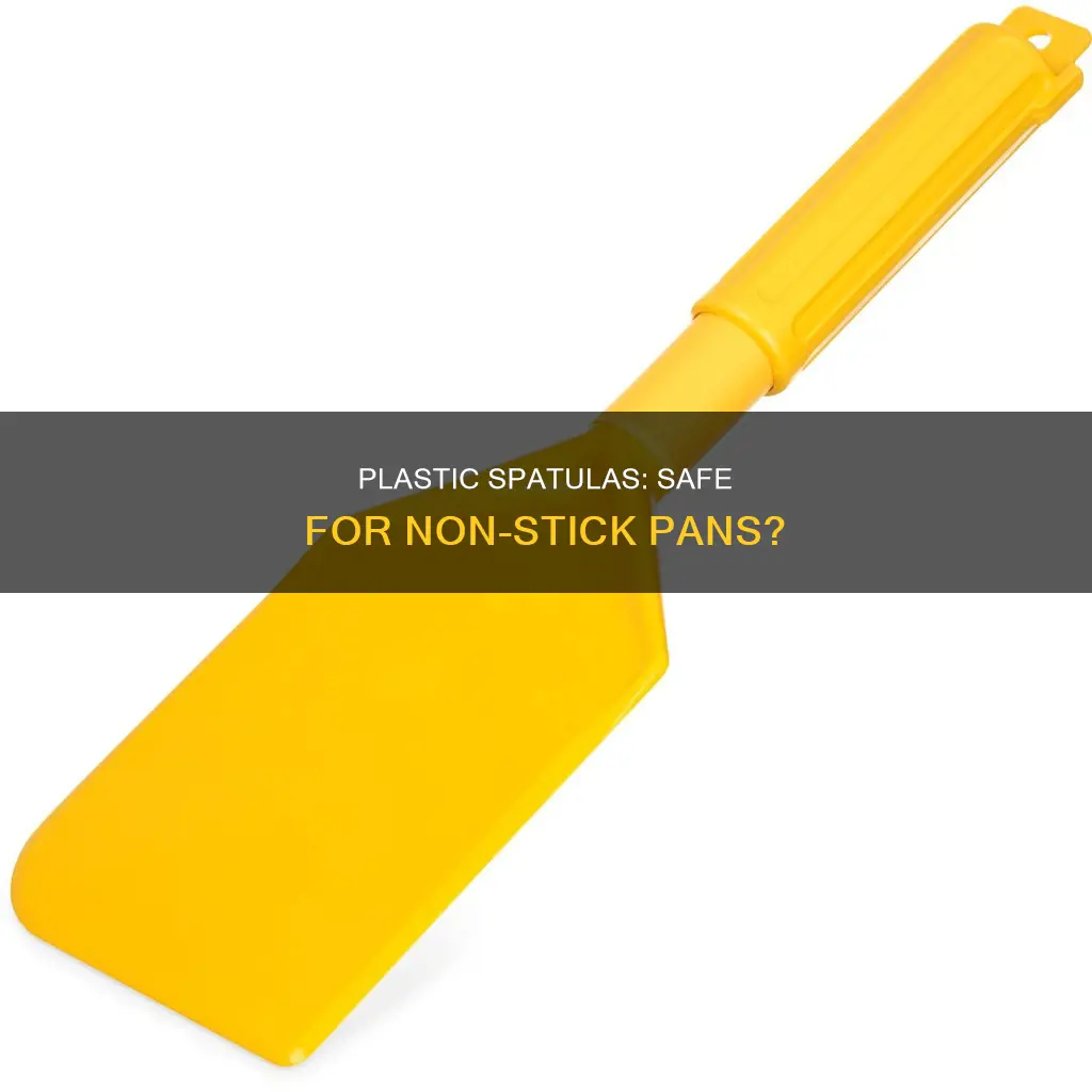 can you use a plastic spatula on a pan