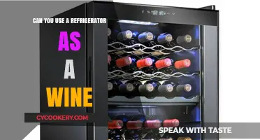 Can a Refrigerator Double as a Wine Cooler? Pros and Cons