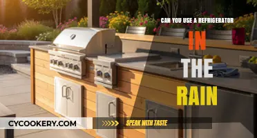 Using a Refrigerator in the Rain: Safety Tips and Precautions