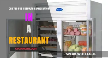Regular Refrigerators in Restaurants: Practical or Problematic Choice?