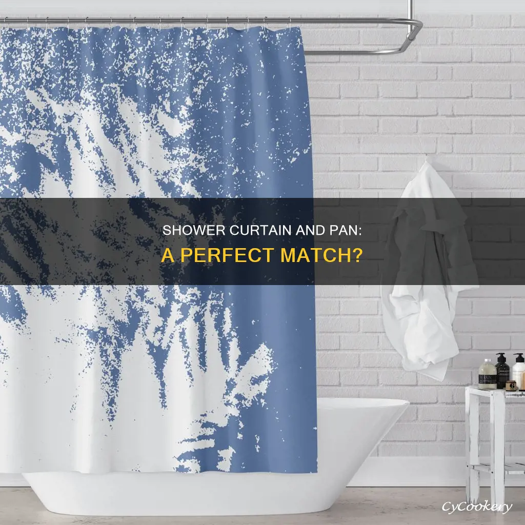 can you use a shower curtain with a shower pan