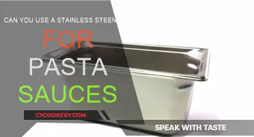 Stainless Steel Pans: Perfect for Pasta Sauces?