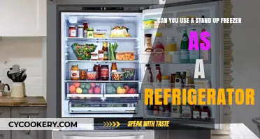 Can a Stand-Up Freezer Double as a Refrigerator? Find Out