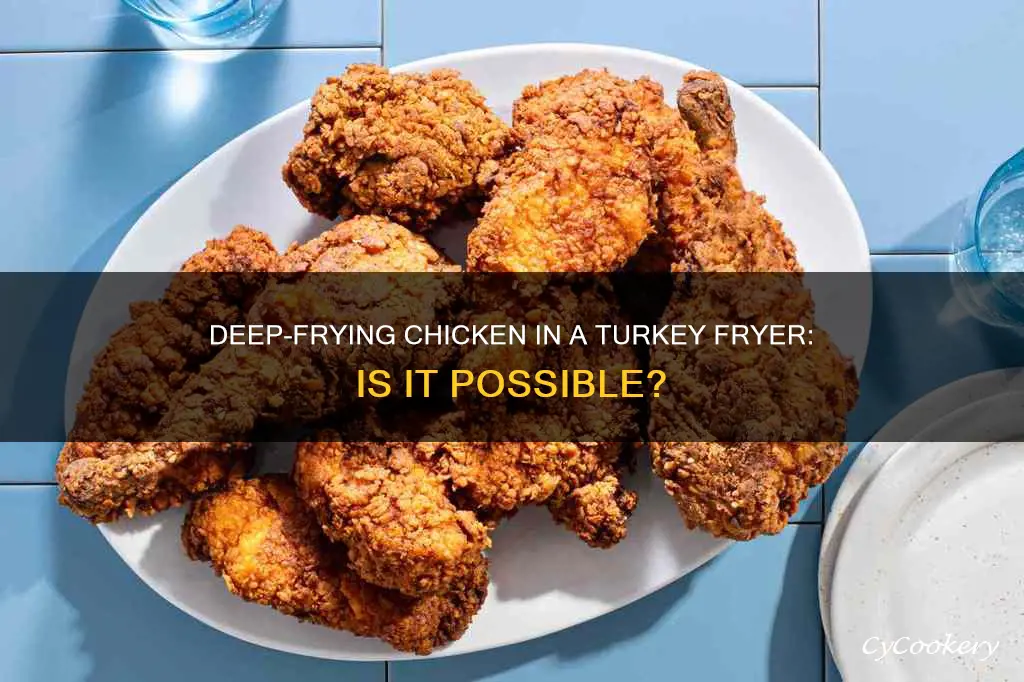 can you use a turkey fryer for chicken