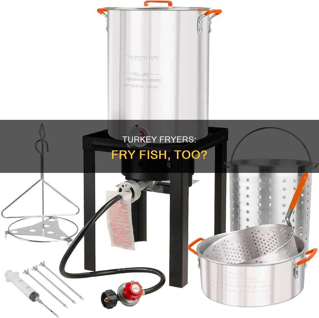 can you use a turkey fryer to fry fish