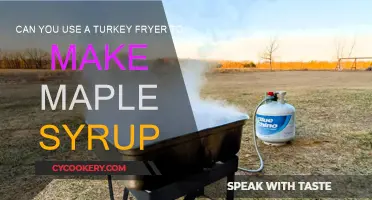 Turkey Fryers: A Quick Route to Maple Syrup?