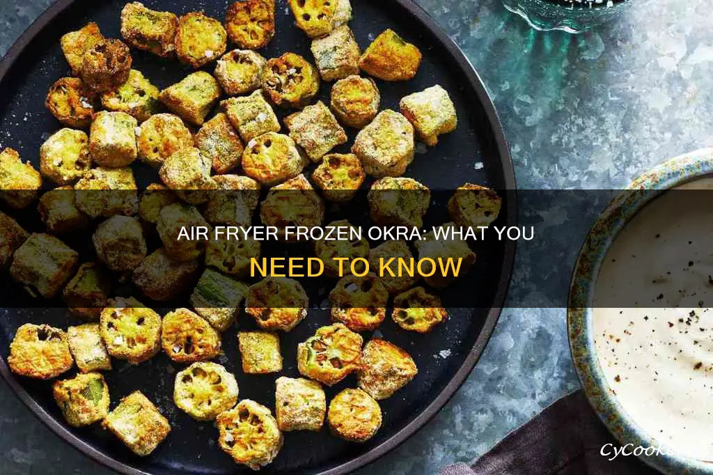 can you use air fryer for frozen okra