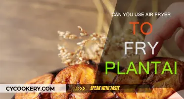 Air-Frying Plantains: A Healthy Frying Alternative?