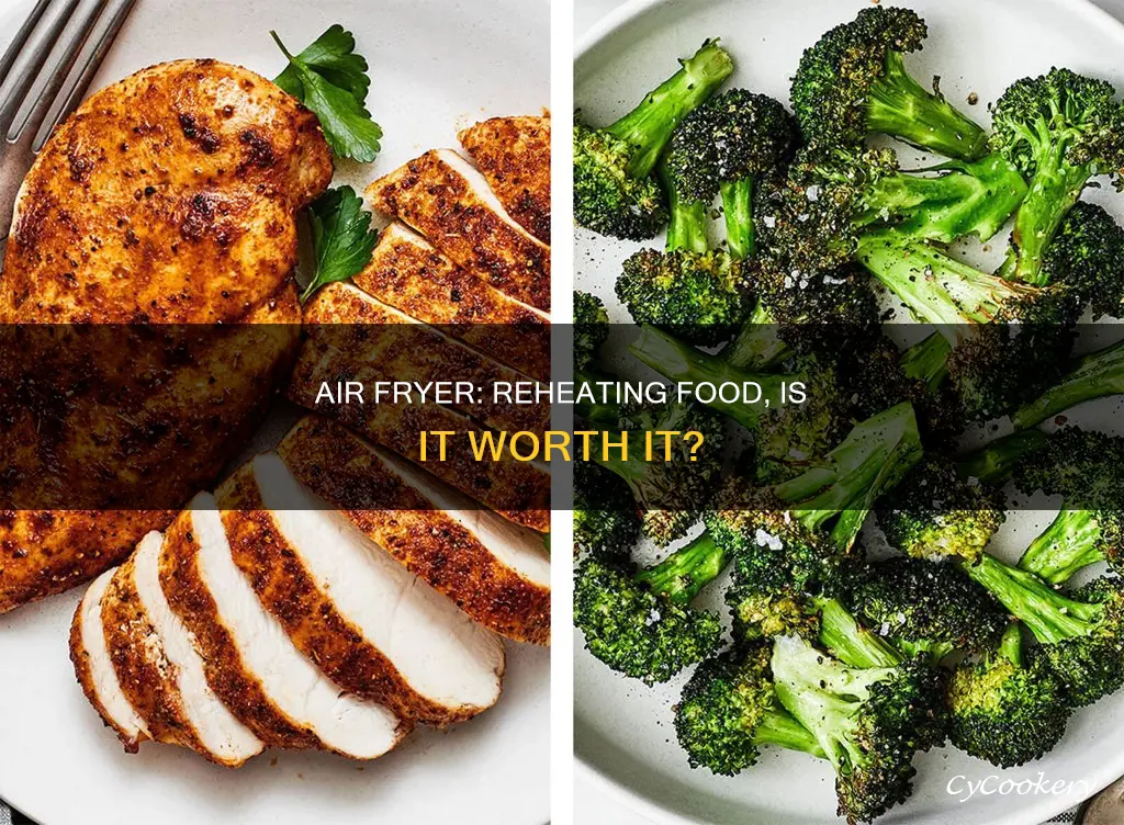 can you use air fryer to heat up food