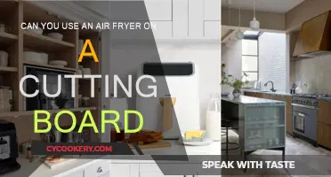 Air Fryer and Cutting Board Safety Tips