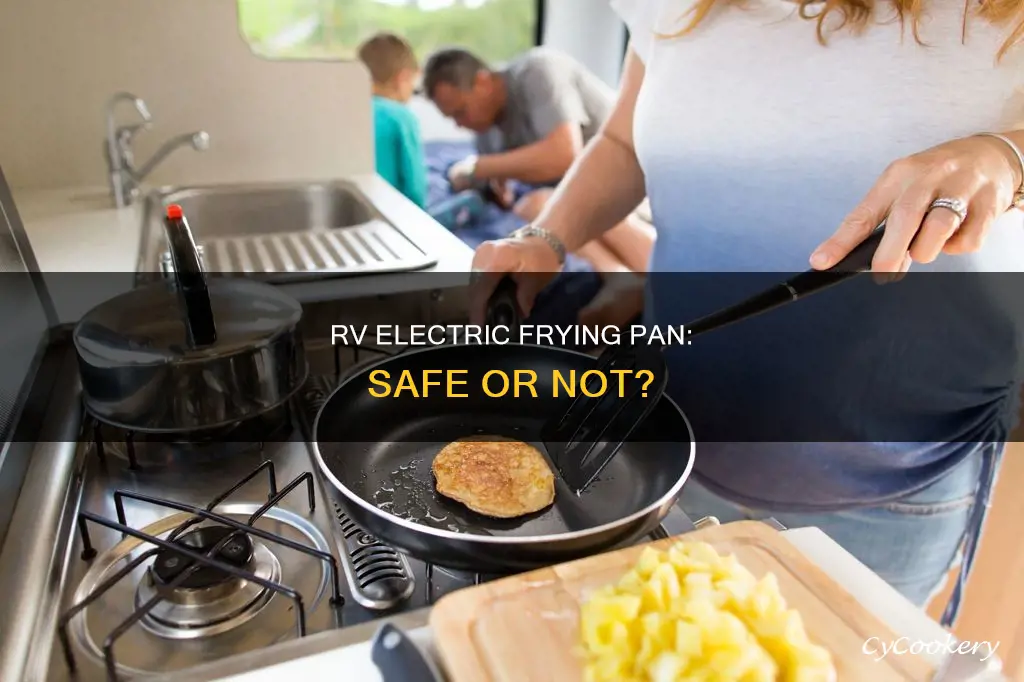 can you use an electric frying pan in your rv
