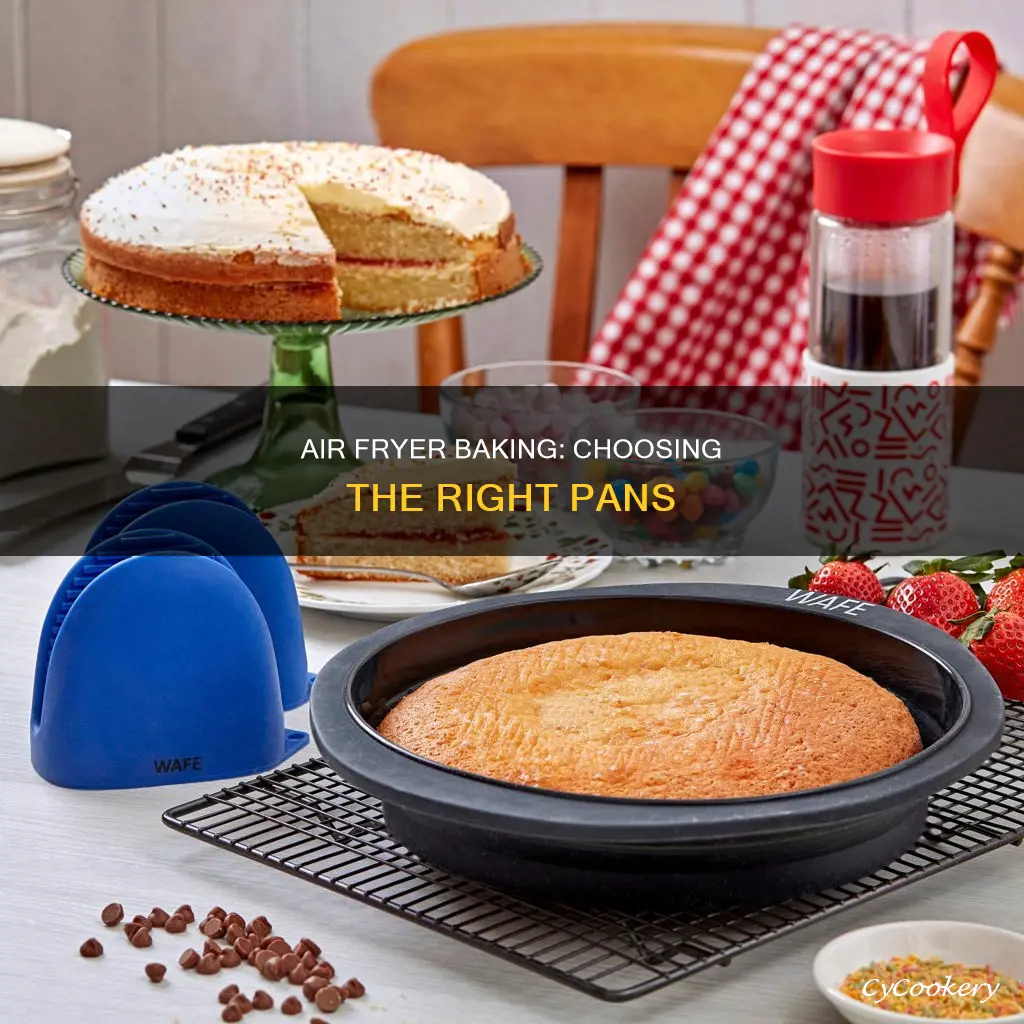 can you use any baking pan in an airfryer