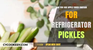 Apple Cider Vinegar Refrigerator Pickles: A Quick, Crunchy DIY Recipe