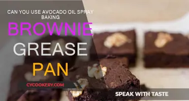 Avocado Oil Spray: Bake Greaseless Brownies