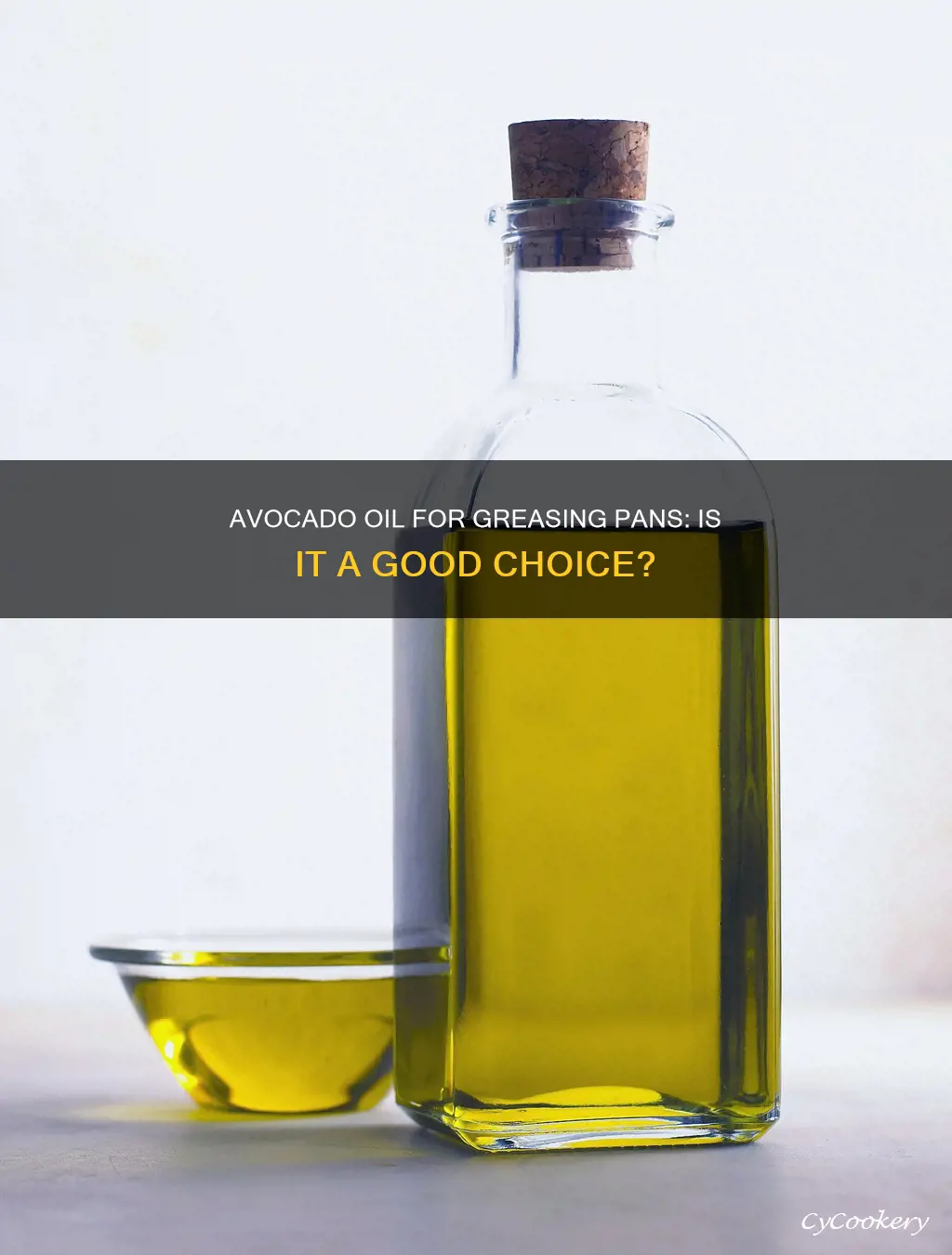 can you use avocado oil to grease a pan