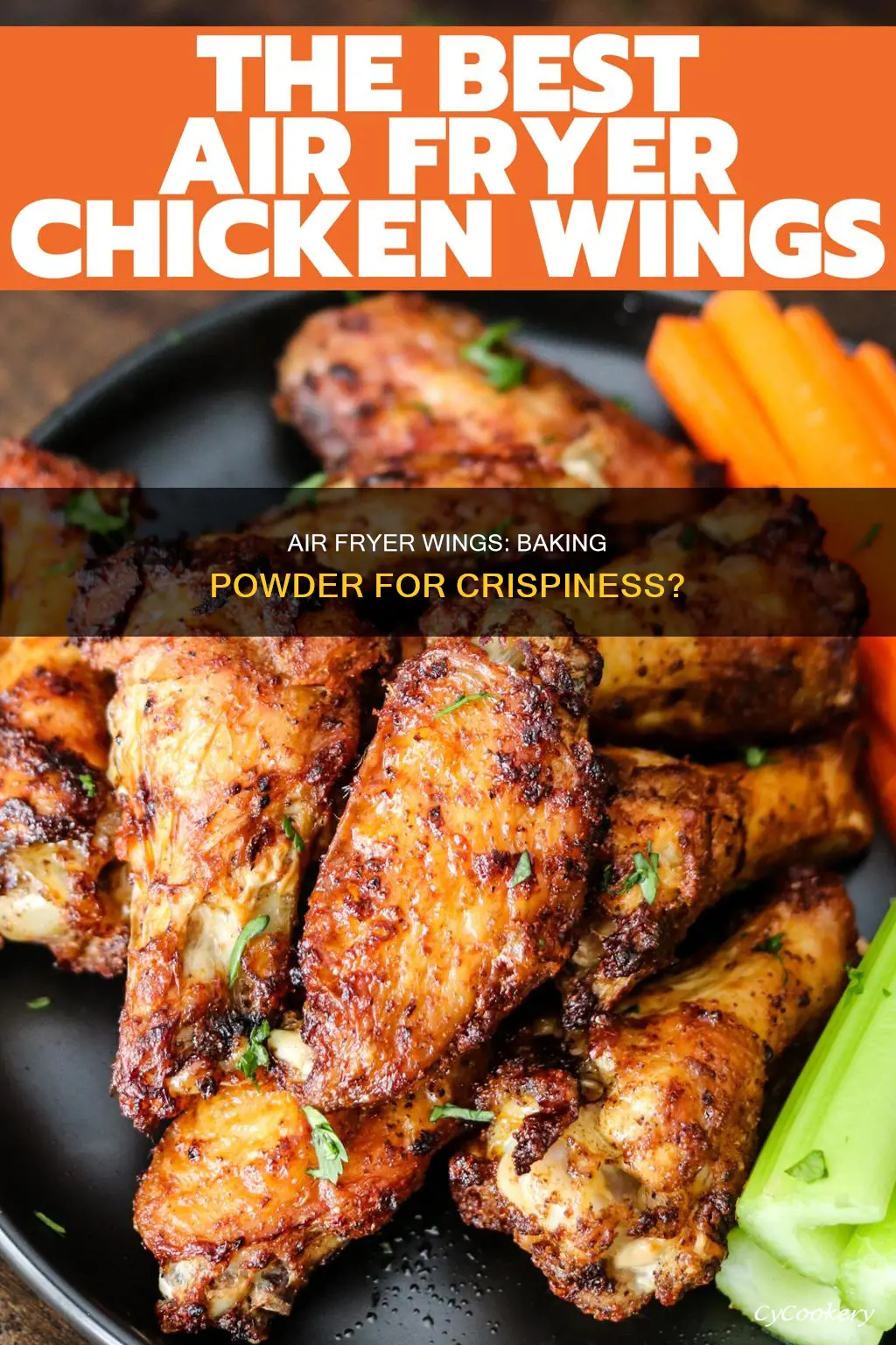 can you use baking powder in air fryer wings