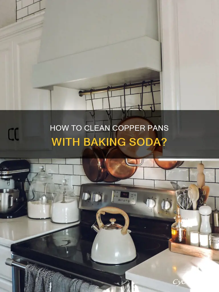 can you use baking soda on copper magic pan