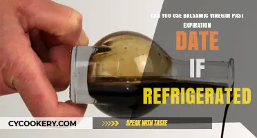 Refrigerated Balsamic Vinegar: Safe to Use Past Expiration Date?