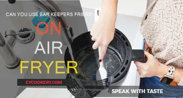 Air Fryer Cleaning: Bar Keepers Friend to the Rescue!