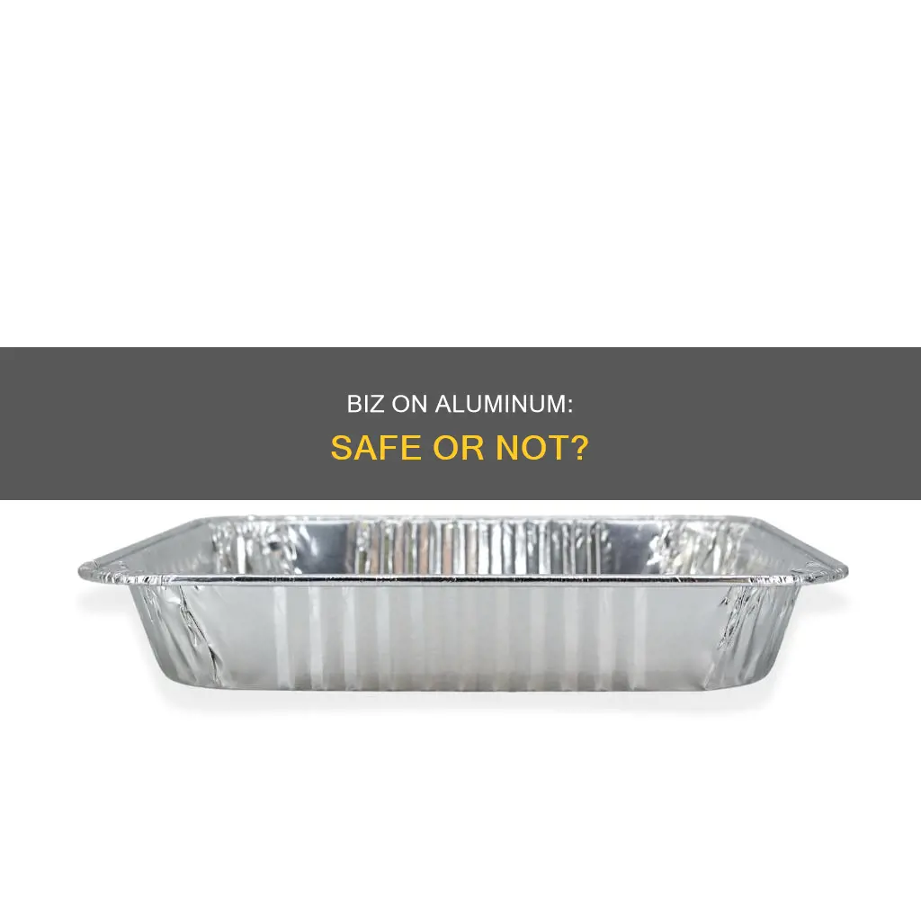 can you use biz on aluminum pans