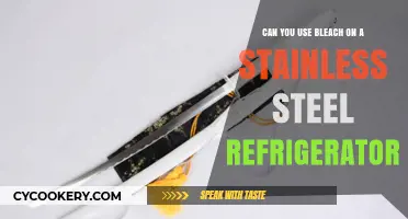 Using Bleach on Stainless Steel Fridges: Safe or Risky?