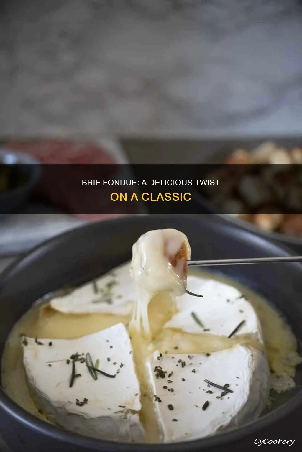 can you use brie cheese for fondue