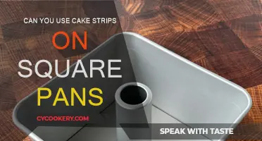 Using Cake Strips with Square Pans: Is It Possible?