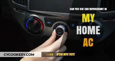 Can Car Refrigerant Replace Home AC Coolant? Risks and Facts