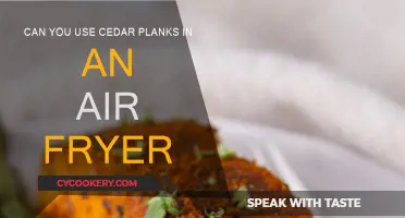 Using Cedar Planks in an Air Fryer: Is It Possible?