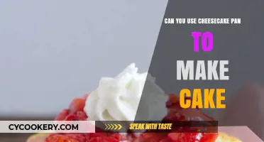 Cheesecake Pan for Cake: Is It Possible?