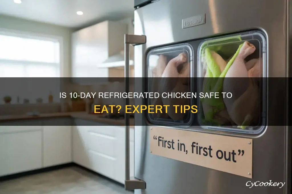 can you use chicken thats been refrigerated for 10 days