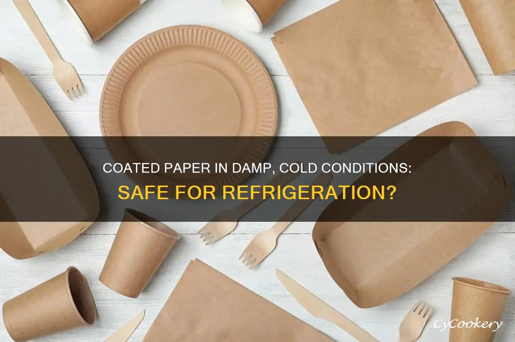 can you use coated paper for dampness and refrigerated