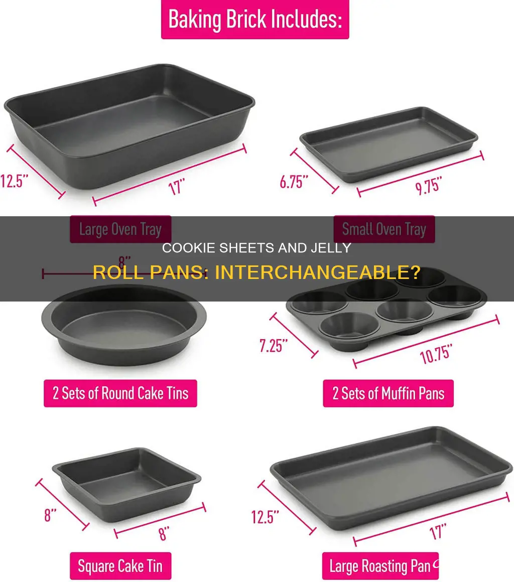 can you use cookie sheet instead jelly roll pan