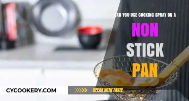 Non-Stick Pans: Cooking Spray or Oil?