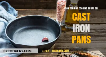 Cooking Spray on Cast Iron: Good or Bad?