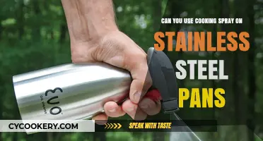 Stainless Steel Pans: Cooking Spray Safe?
