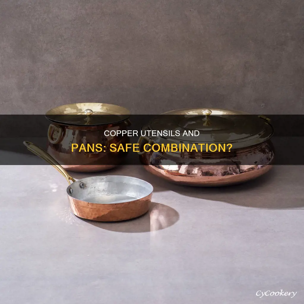 can you use copper utensils on copper pans